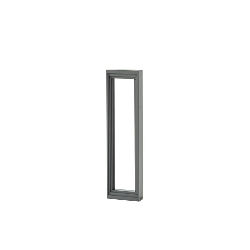 Lucande Wegeleuchte Gartenleuchte Ashkan LED Pollerleuchte anthrazit 60cm IP65 - 4255830911095