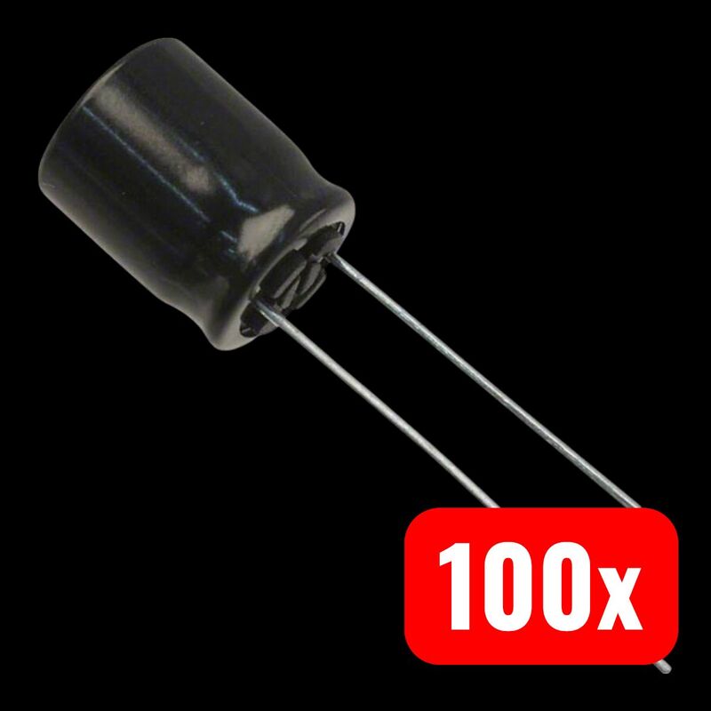 Panasonic Elektrolyt-Kondensator 470µF 35V radial bedrahtet Aluminium Ø10mm - 2050004445435