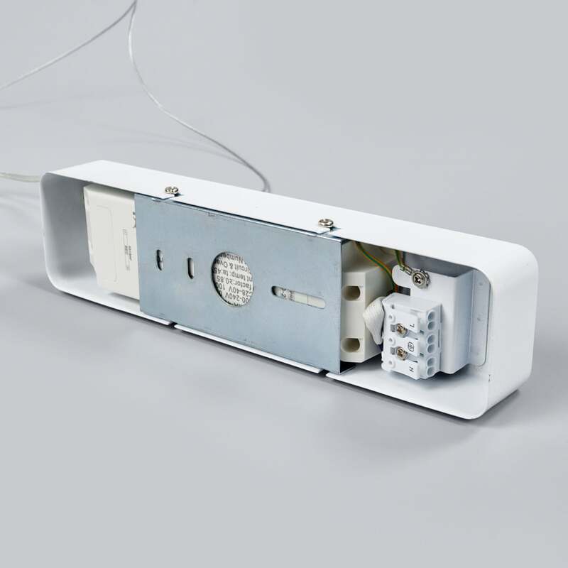 Arcchio Hängeleuchte Samu LED Pendelleuchte dimmbar Aluminium 120cm weiß 3000K - 4251096531107