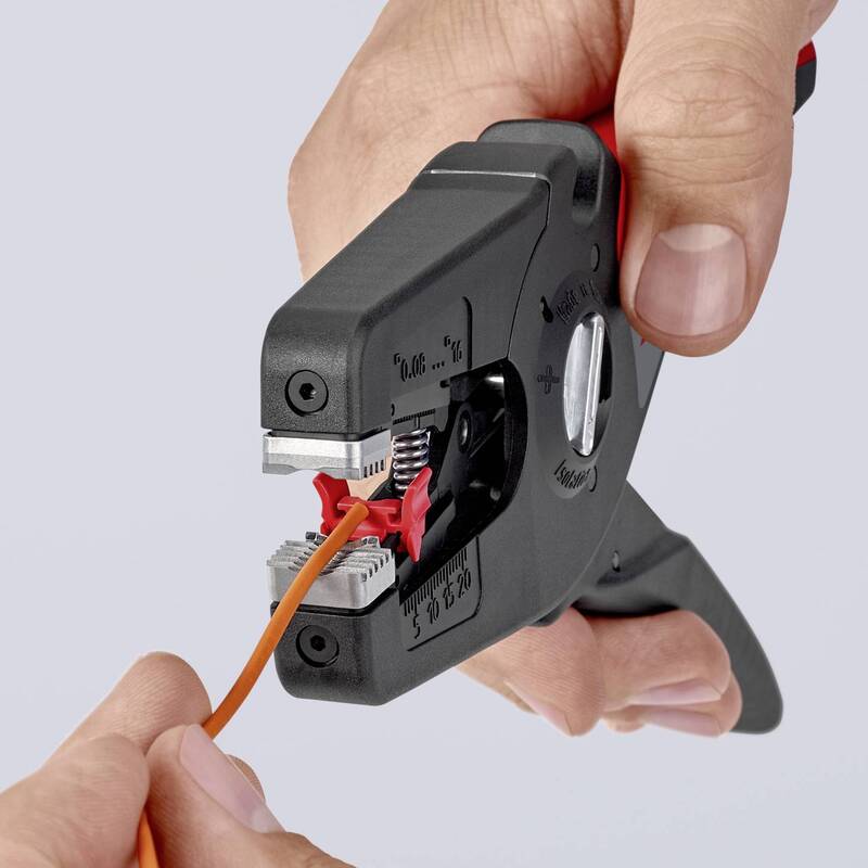 Knipex Abisolierzange Automatische PreciStrip 16 12 52 195 Kabelschneider - 4003773085829