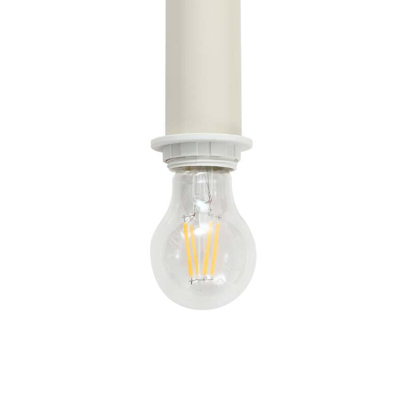 Lindby Hängelampe Hängeleuchte Ovelia LED Pendelleuchte dimmbar beige 4-flammig - 4251911775259
