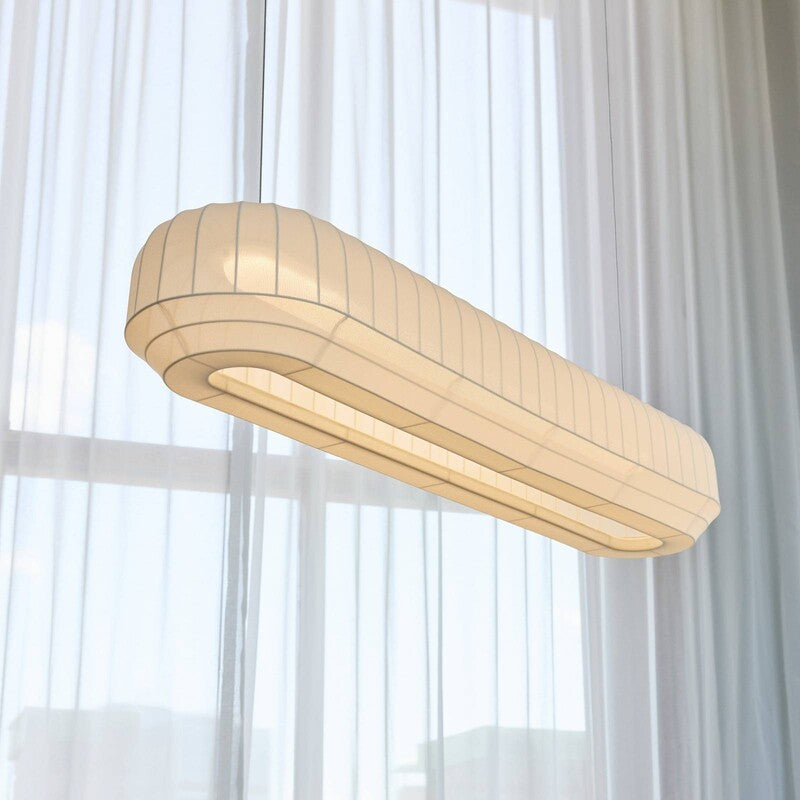 Northern LED Pendant Light Tradition Linear, Textile, Off-white - 7073337002330