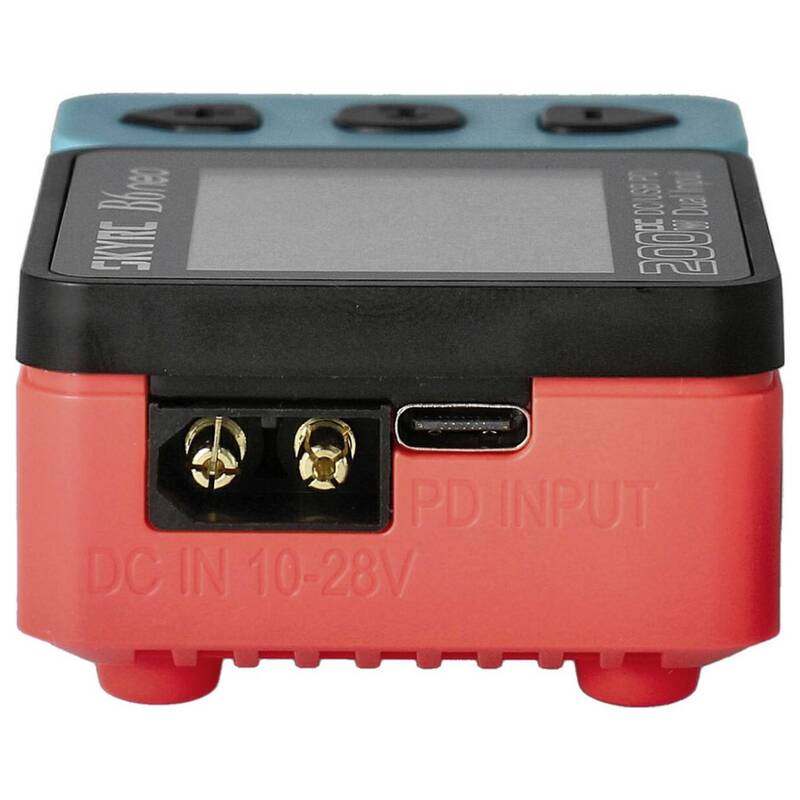 SKYRC Modellbau-Ladegerät B6neo 10A LiPo NiMH Bleiakku 200W Ladegerät rot-blau - 6930460008008