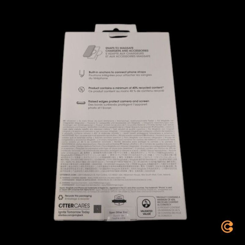 OtterBox Symmetry Clear MagSafe Apple iPhone 16e/ iPhone 15/ iPhone 14/ iPhone 13 (6.1') Case Clear - (77-98189), Antimicrobial, 7 Years Warranty 77-9 - 0840434706969