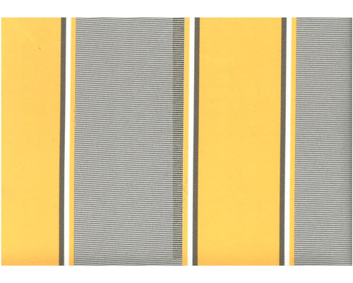 Gelenkarmmarkise Sonnenschutz Markise 5x3 Stoff gelb/grau Lotuseffekt RAL 9006 - 4306516433131