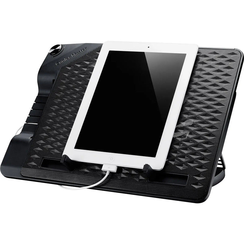 Cooler Master Notebook-Ständer Ergostand III Kühlfunktion Schwarz 230mm Lüfter - 4719512047378