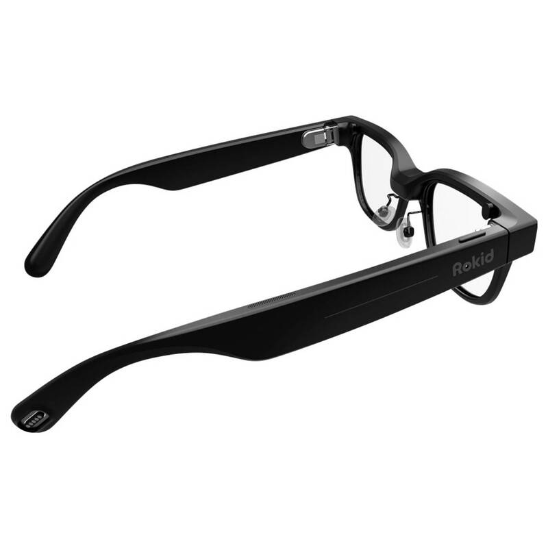 ROKID Augmented Reality Brille AI Smart Glasses 12MP Übersetzung Audio schwarz - 4064161487861