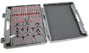 KS Tools Werkzeugset 21teilig mit Feinmechanik-Schraubendrehern und Pinzette