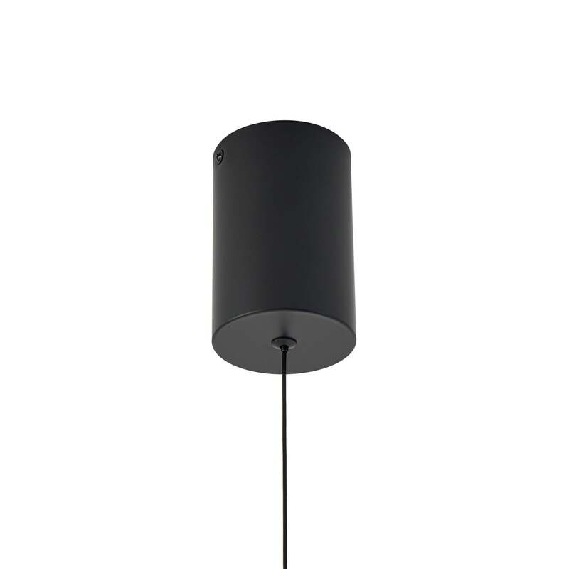 Lucande Stehleuchte Darrow LED dimmbar Touchdimmer Lampe schwarz/opal 320cm - 4255830903885