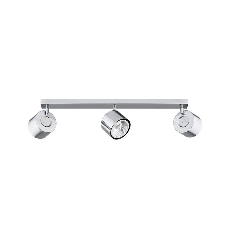 Chloe Deckenspot Leuchte Spot chrom glänzend Stahl verchromt Glas dreiflammig - 5902553238884