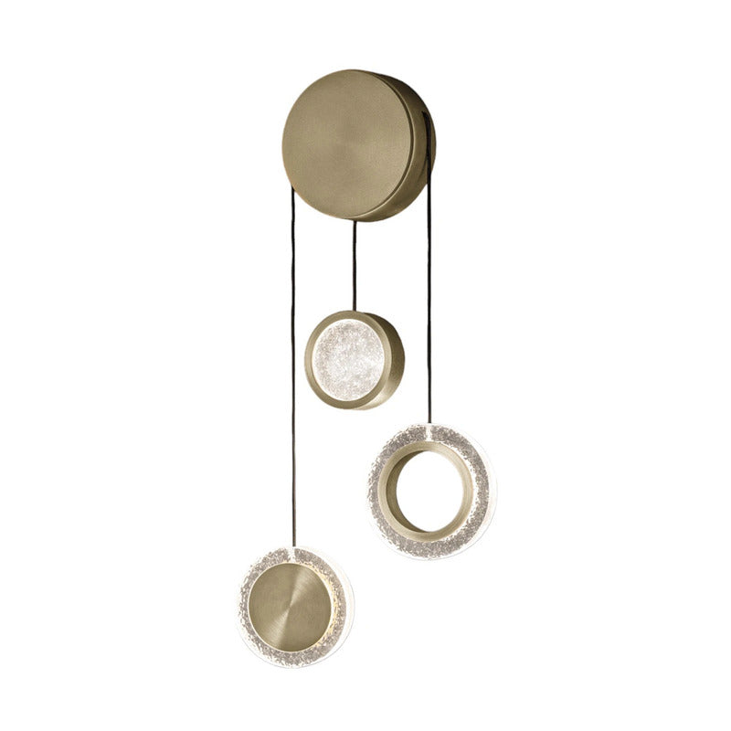 Sil-Lux Wandleuchte Wandlampe LED Yo-Yo Gold Acryl Saccon 3000 K SIEHE TEXT/FOTO - 10022972