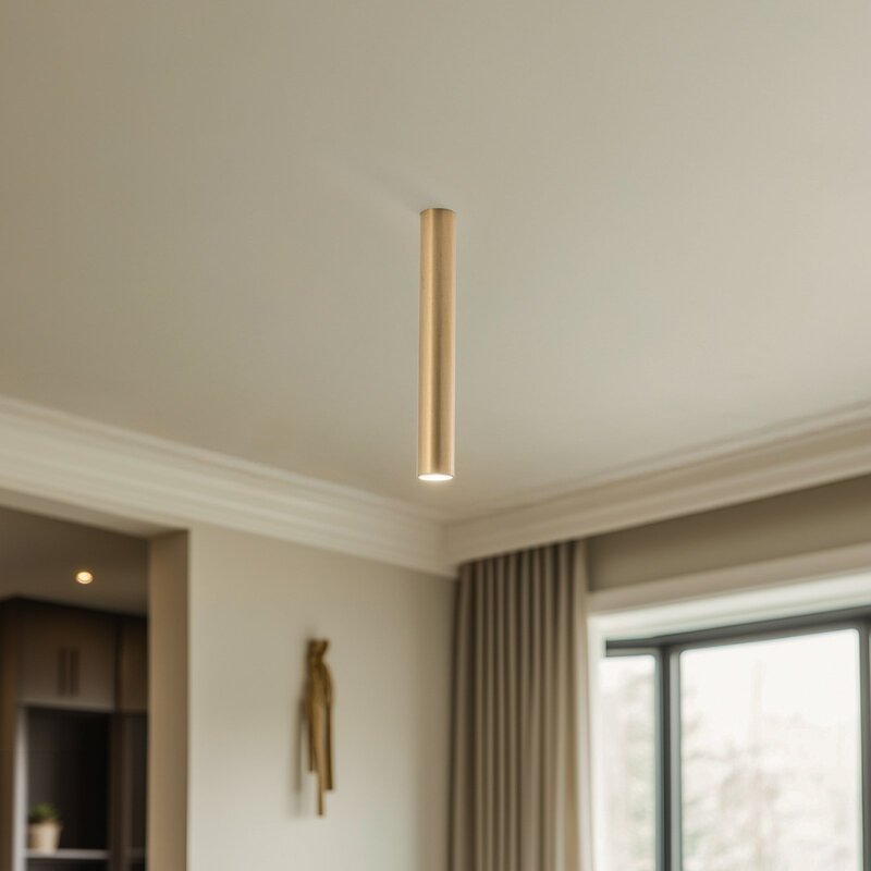Nowodvorski-Lighting Deckenstrahler Lampe Eye messing Höhe 40 cm640 - 5903139891394