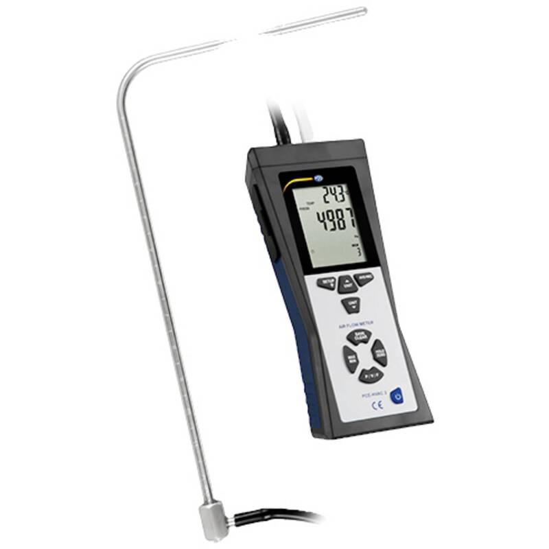 PCE Instruments Anemometer PCE-HVAC 2 Luftgeschwindigkeitsmessgerät 80m/s USB - 4250348716026