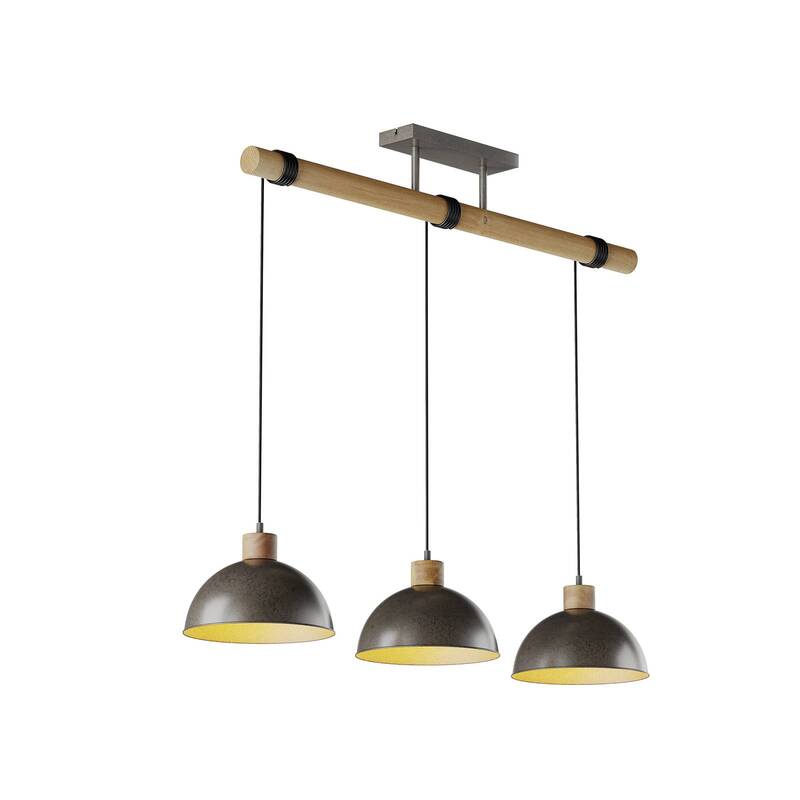 Lindby Holgar Hängeleuchte Pendelleuchte Deckenlampe Lampe Leuchte 3-flammig E27 - 4251096571271