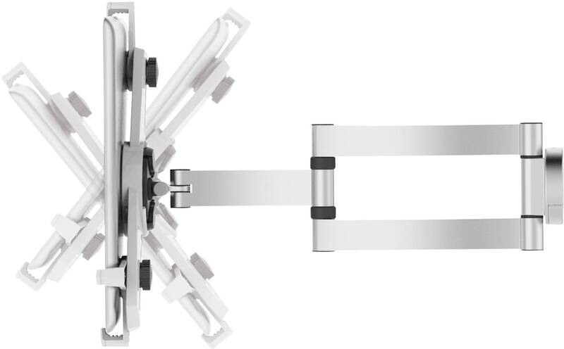 Renkforce 29215c27 Tablet-Halterung Universal 17,8 cm - 25,7 cm Schwarz Silber - 4016138979619