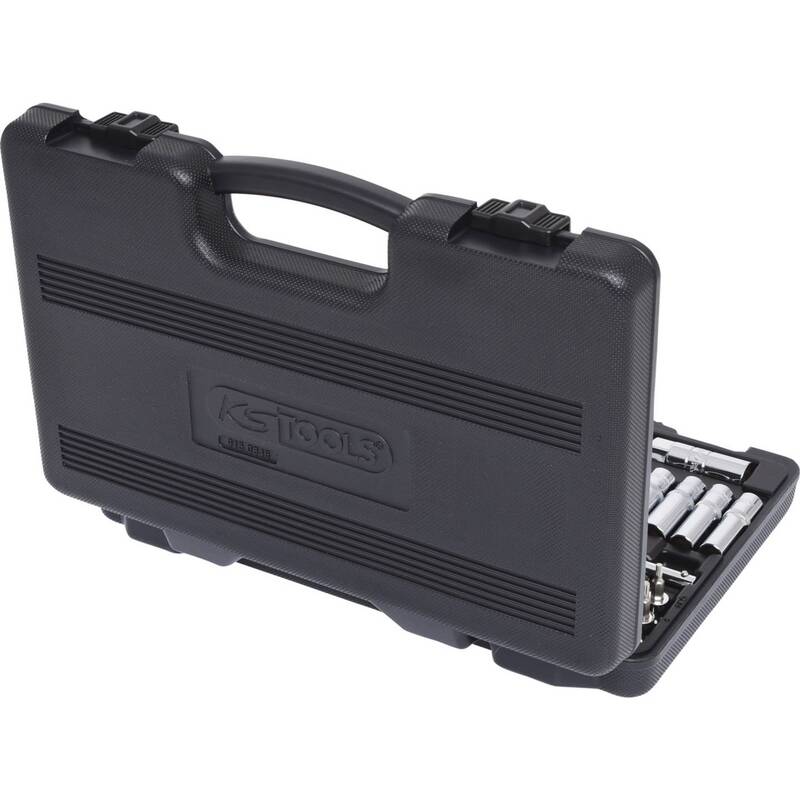 KS Tools Steckschlüsselsatz 3/8'' 46-teilig Chrom-Vanadium FlankTraction Set - 4042146100226