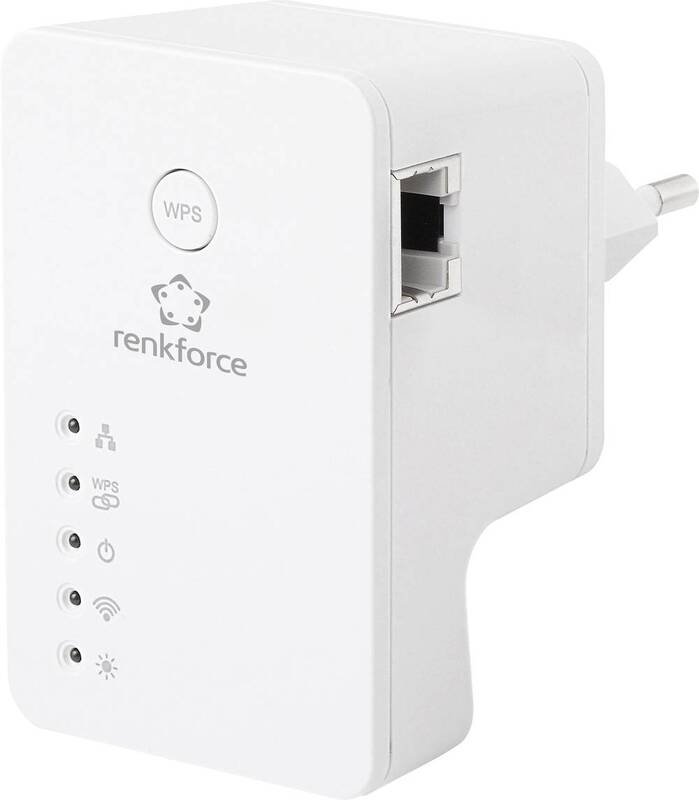 Renkforce RF-AP-N300Mini WLAN Access-Point 300 MBit/s 2.4 GHz netzbetrieben Dose - 4016139333694