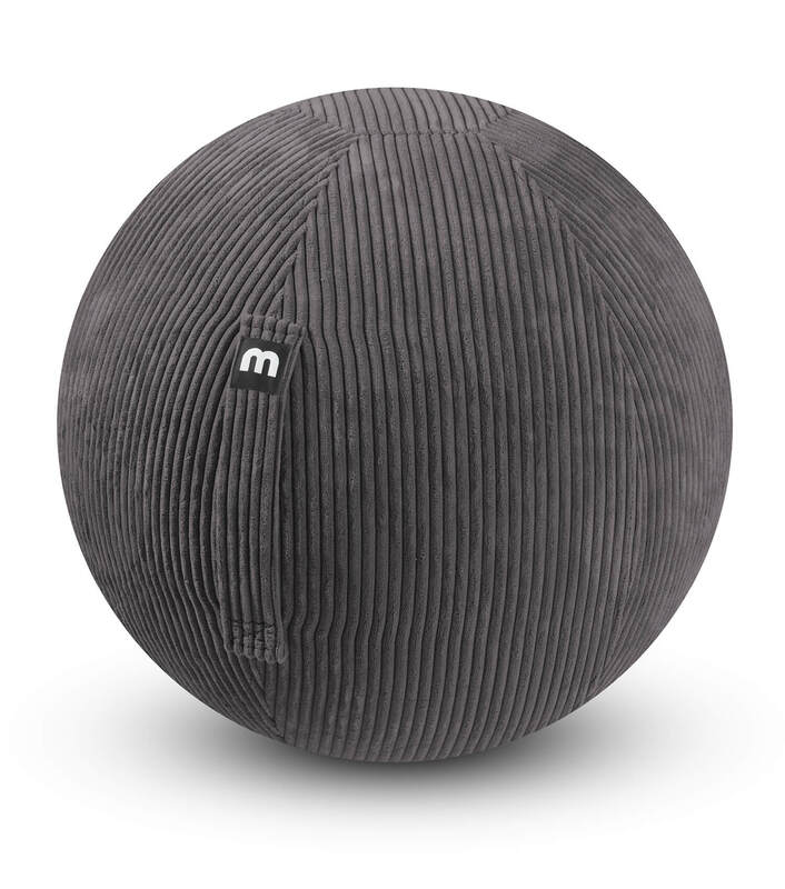 mokebo Der Sportliche Stoff Sitzball Bürositzball Ball Schreibtischball - 4262436120387