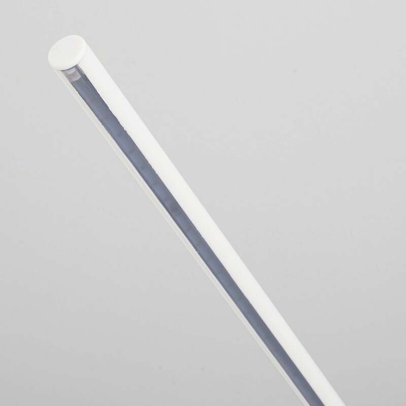 Lindby Stehleuchte Danua LED dimmbar Lampe Leuchte warmweiß 200cm Höhe weiß - 4251096501872