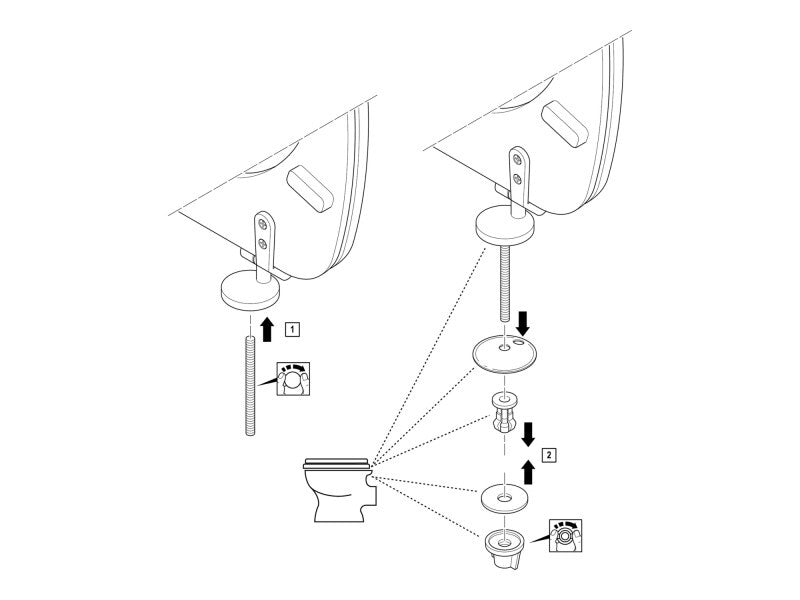 baliv WC-Sitz Carduma II Absenkautomatik Polyresin Strand Toilettendeckel 78cm - 4007873891267