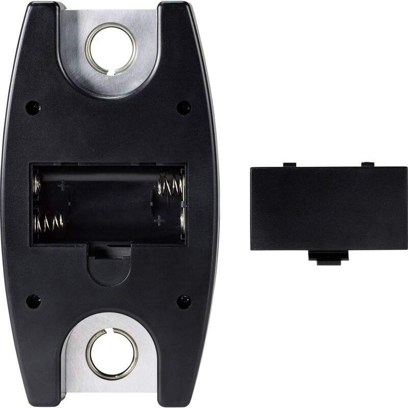 Voltcraft Hängewaage HS-100 digital 100kg Wägebereich 100g schwarz mit Haken - 4053199995325
