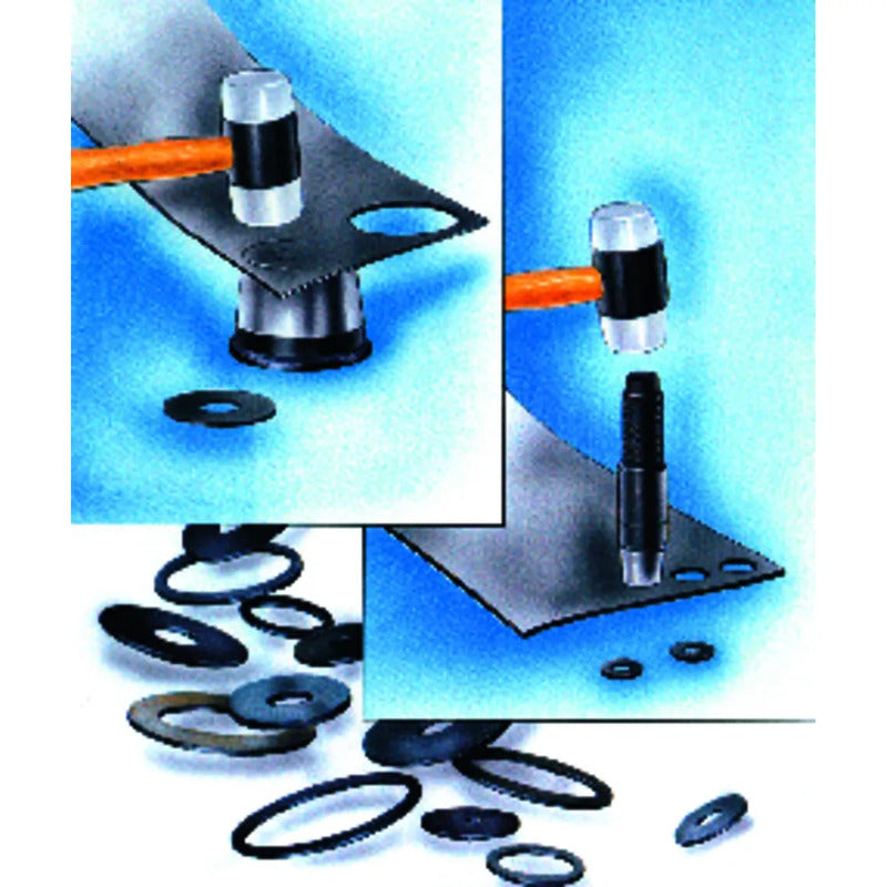 Mob Peddinghaus Locheisen Werkzeugset 33-teilig Metallkassette 3-60mm für - 3303808004605