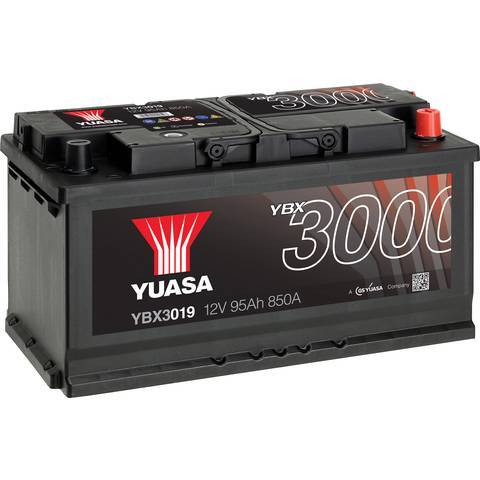 Yuasa SMF YBX3019 Autobatterie Starter Batterie Bleiakku Nassbatterie 12V 95Ah - 5050694029523
