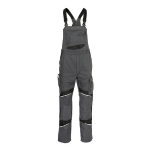 B-Ware Kübler Workwear Latzhose Herren ACTIVIQ anthrazit/schwarz Größe 90 Baumwolle