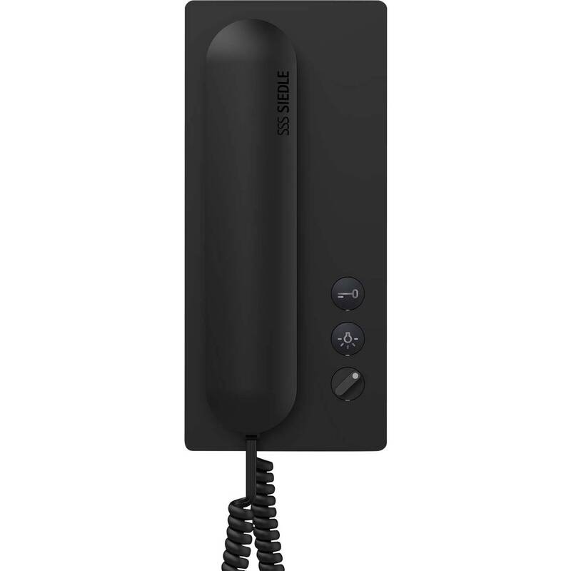 Siedle Türsprechanlage Inneneinheit Standard HTS 811-0 Kabelgebunden schwarz - 4015739444502