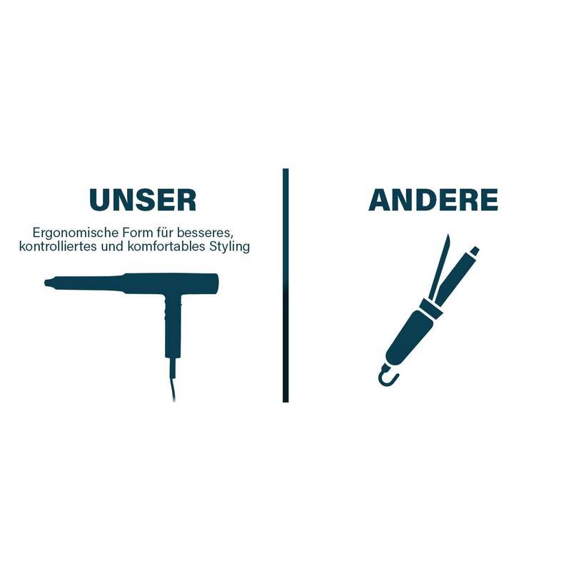 Princess Profi-Airstyler Haartrockner Föhn Haarstyler Schwarz - 8712836997707