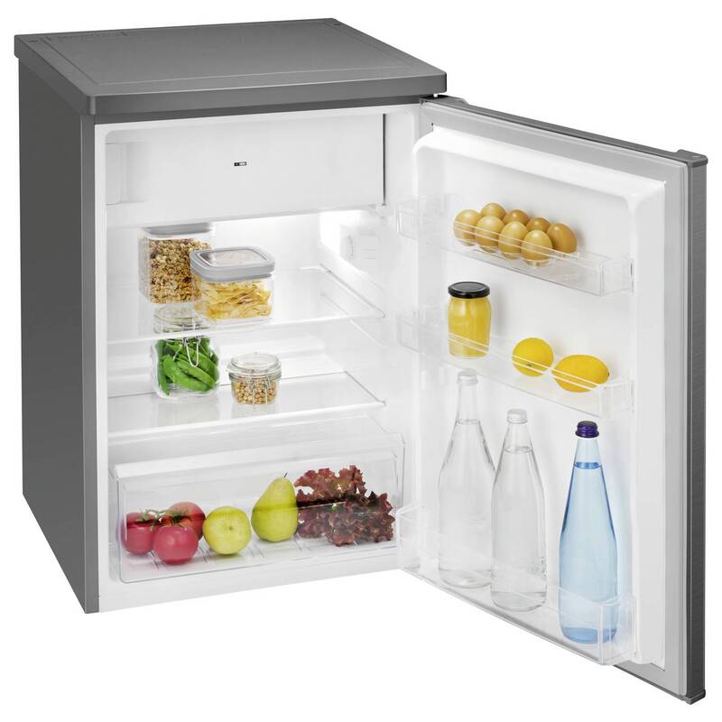 Bomann Kühlschrank Kühl Gefrierkombination Inox Anthrazit Anleitung 109 Liter - 4004470725193