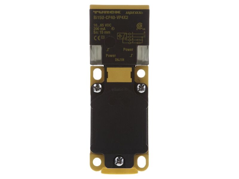 Turck Sensor Näherungsschalter Induktiver Schalter BI15U CP40 VP4X2 Kunststoff - 4047101073430