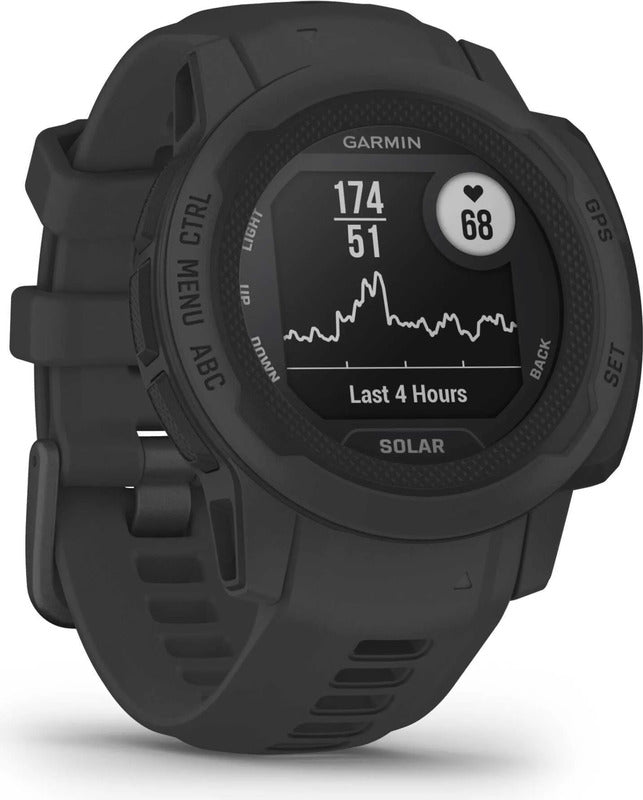Garmin Sportuhr Smartwatch Instinct 2S Solar GPS Fitness Uhr 40 mm Grau Onesize - 0753759278700