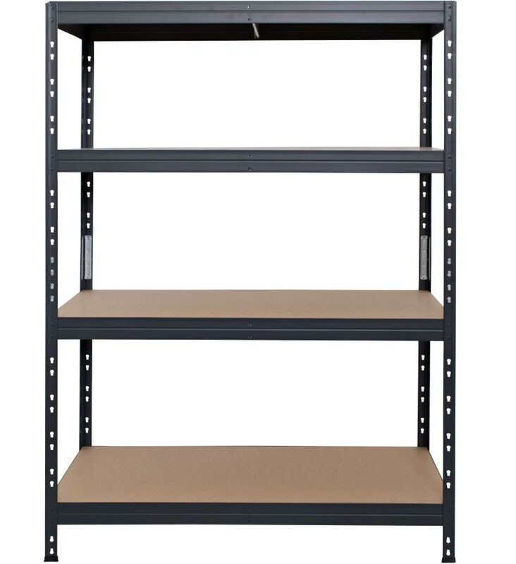 Ar Shelving Schwerlast-Steckregal Lagerregal Anthrazit 180x120cm 250kg - 8586002701616