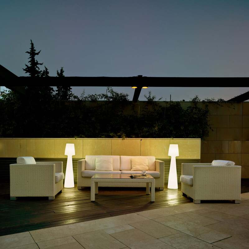Newgarden Stehleuchte Lola LED Lampe Akku RGB 110cm dimmbar wasserdicht IP65 - 8436542234894
