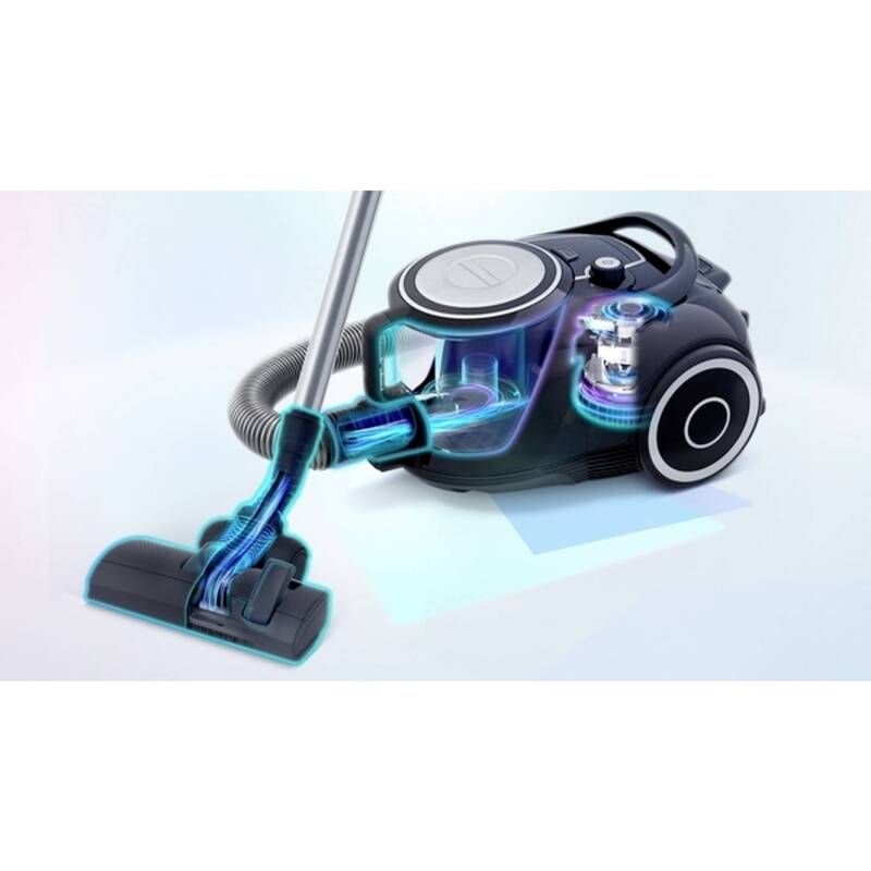 Bosch Staubsauger beutellos ProFamily GS41 750W Sauger UltraAllergy schwarz 2.4l - 4242005460403