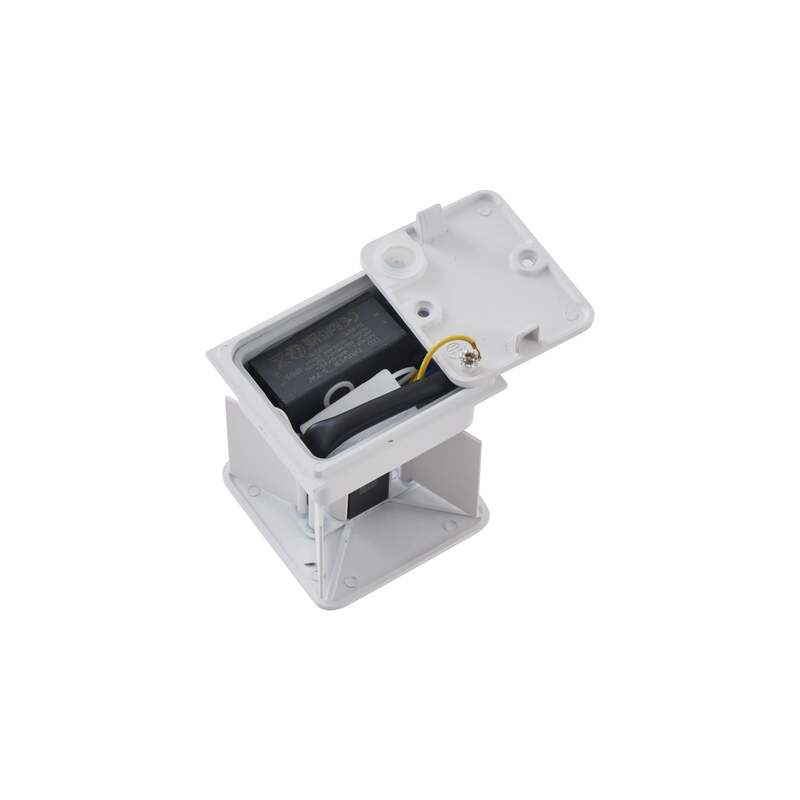 Lindby LED-Außenwandleuchte Nivar eckig weiß Metall IP54 5,4 W 360 lm - 4251911774276