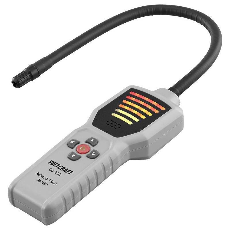Voltcraft Gasleck-Detektor GD-230 F-Gase Kältemittel mit externem Sensor 312g - 4064161471945