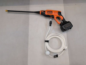 B-Ware Black & Decker Akku-Hochdruckreiniger 24 bar Kaltwasser 6m mobil Lithium-Ion