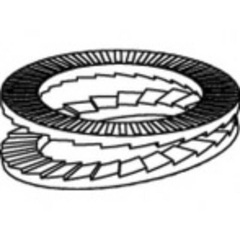 ART Sicherungsscheiben Keilscheiben Keilsicherungsscheiben Edelstahl A4 12mm - 4053199892624