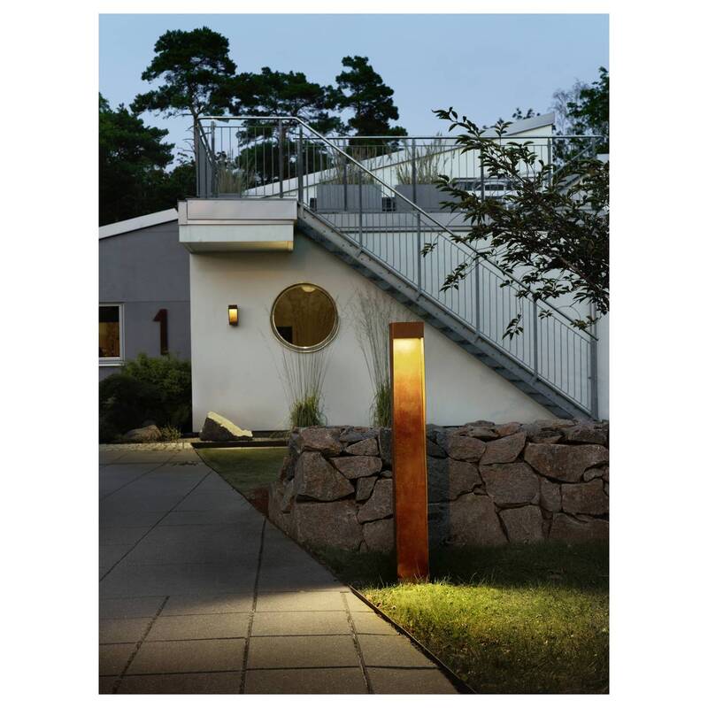 Konstsmide Außenwandleuchte Rho 7359-970 LED Gartenlampe Lampe rost IP54 200lm - 7318307359978