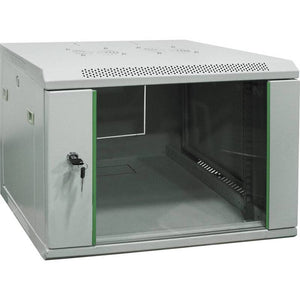 B-Ware Renkforce 19 Zoll Wandgehäuse Netzwerkgehäuse 7 HE Grau 600x416mm Stahl 450mm