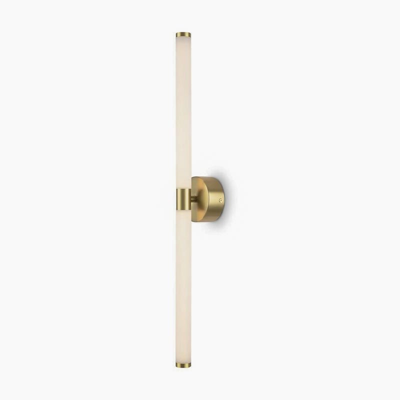 Maytoni Wandleuchte Wandlampe LED Axis goldfarben Leuchte Aluminium Acryl 63 cm - 4251110050331