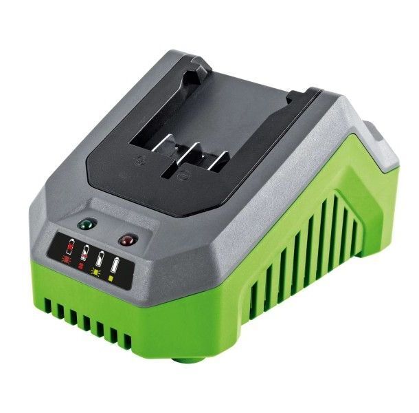LUX-TOOLS PowerSystem Starter-Set 20V 2Ah Akku Schnellladegerät 4-stufige - 4007871960538