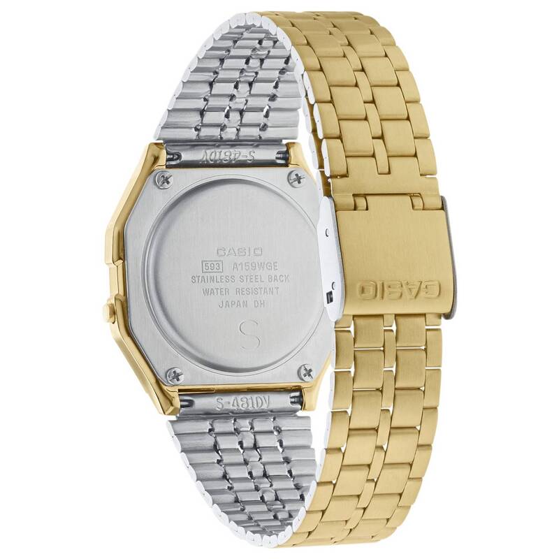Casio Quarz Armbanduhr A159WGEA-1EF Herrenuhr Uhr Digitaluhr Gold DEFEKTWARE - 4971850946540