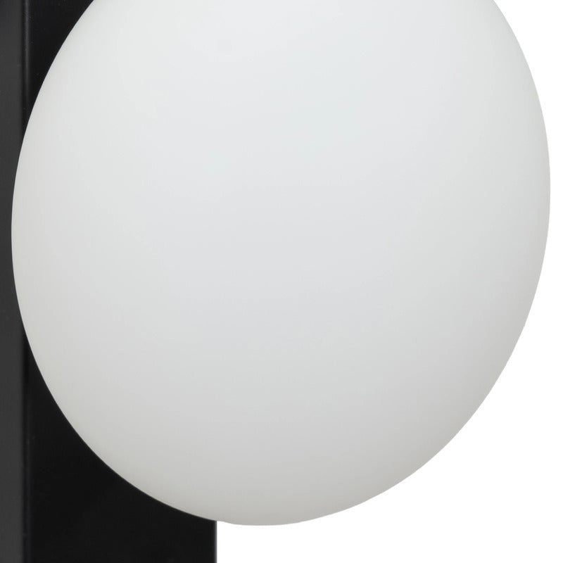 Lindby Wandleuchte Tavrik LED Lampe dimmbar schwarz-weiß IP für Feuchträume 30cm - 4255830902185