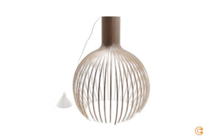 B-Ware Secto Octo Pendelleuchte Hängeleuchte Pendellampe Deckenlampe Lampe Walnuss