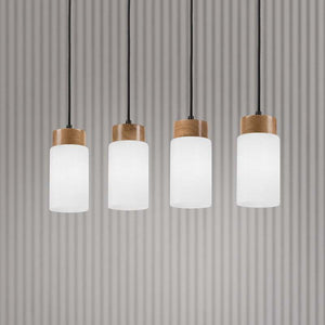 B-Ware Lamkur Lighting Hängeleuchte Pendelleuchte Markus Opalglas 4flg SIEHE TEXT/FOTO