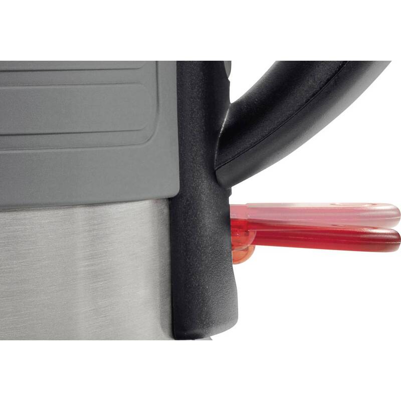 Bosch Wasserkocher Edelstahl 2200W 1,7l Teekocher Schwarz Kocher heiße Getränke - 4242002909073