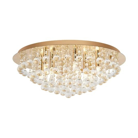 Lindby Gillion Deckenlampe Hängelampe Deckenlicht Wohnzimmerleuchte G9 8-flg 953 - 4251096590050